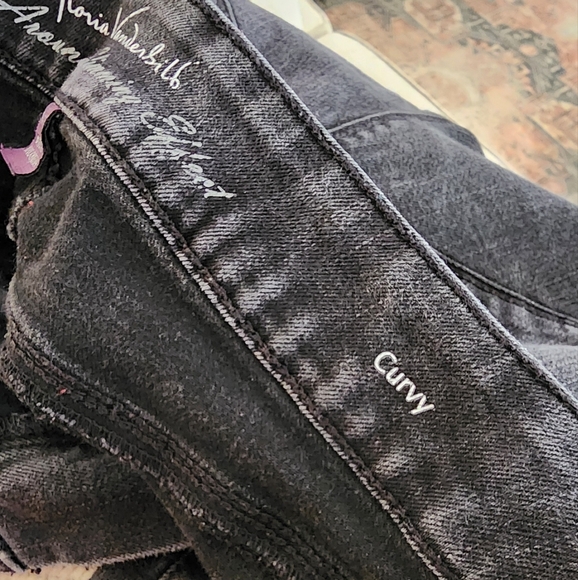 Gloria Vanderbilt All Around Slimming Effect Curvy Black Skinny Jeans Size 10 - Picture 5 of 5